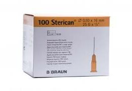 AIGUILLE 25G HYPODERMIQUE B100