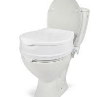 REHAUSSEUR DE TOILETTE AVEC COUVERCLE